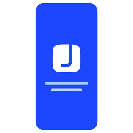 The JED panel open on a phone